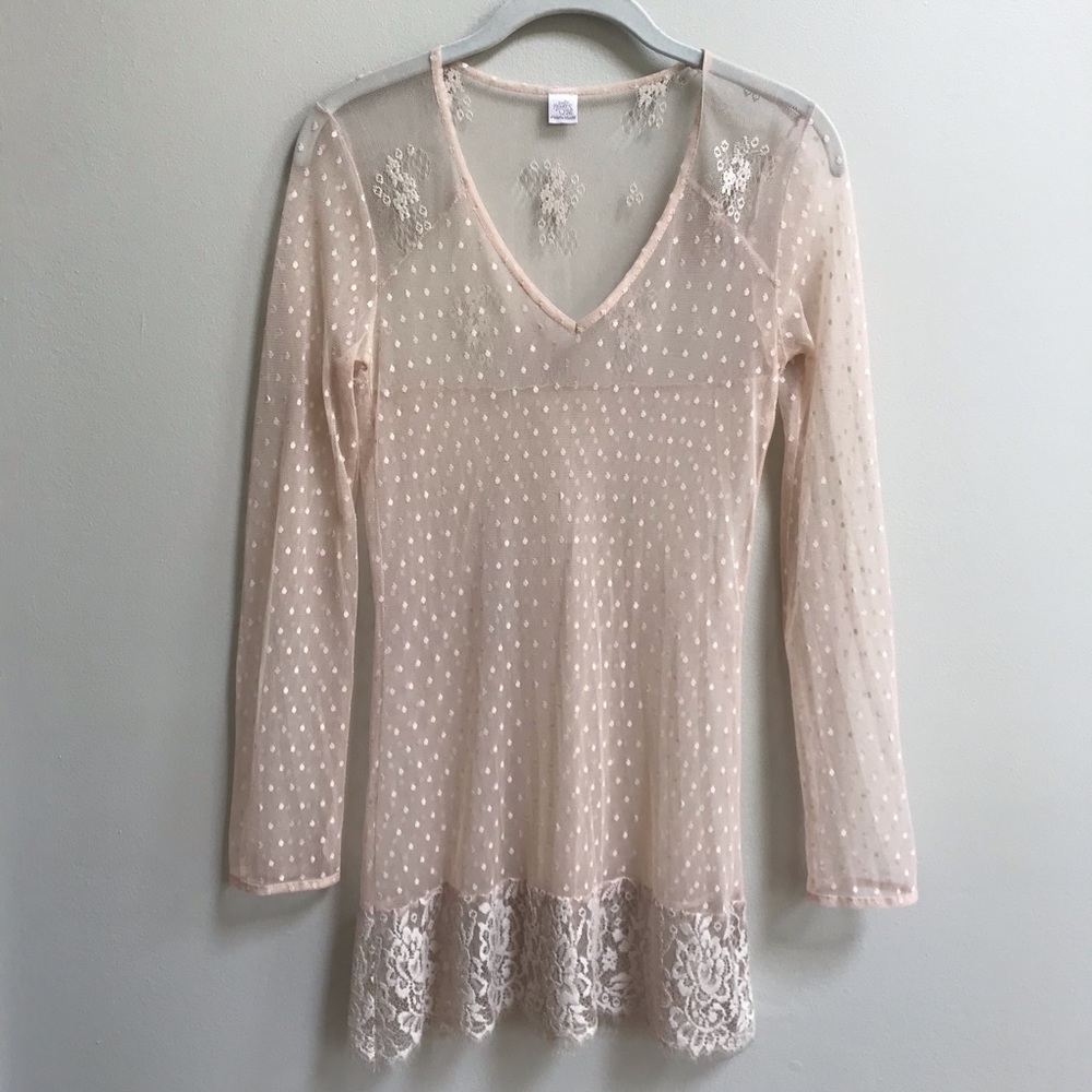 Only Hearts Helena Stuart Long Sleeve Lace Top